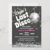 Laatste Disco Bachelorette Party Kaart (Voorkant)
