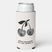 Laatste Disco Bachelorette Party Kersenkoeler (Seltzer Achterkant)