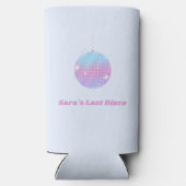 Laatste Disco Bachelorette Party Seltzer Koelbox (Achterkant)