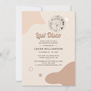 Laatste Disco Bachelorette Weekend Party Route Kaart