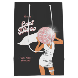 Laatste Disco Bachelorette Zwart Medium Cadeauzakje