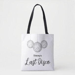 Laatste Disco Bal Bachelorette Party Bridal Draagtas