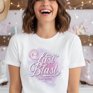 Laatste Disco Bruidsmeisjesteam Bruid ID928 T-shirt