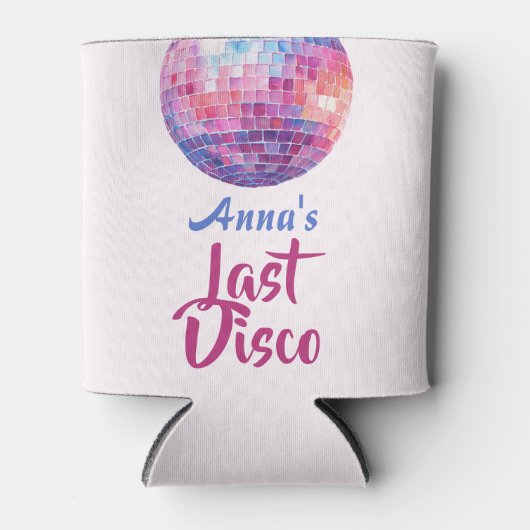 Laatste Disco Meidenavakantie Party Koeler (Voorkant)