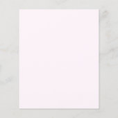 Laatste Disco Meisjes Avond | Roze Flyers (Achterkant)