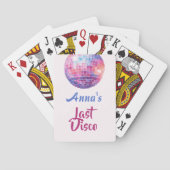 Laatste Disco Meisjesavond | Pokerkaarten (Achterkant)