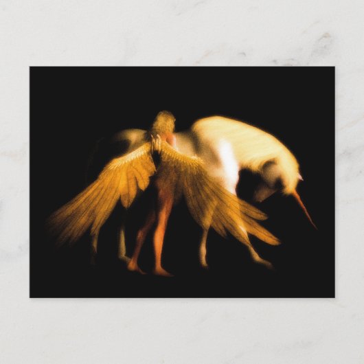 Laatste Eenhoorn Briefkaart (Voorkant)