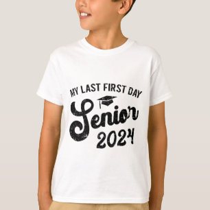Laatste eerste dag senior 2024 terug naar school C T-shirt