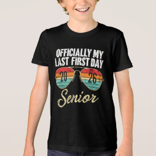 Laatste eerste dag senior 2026 Tri-Blend shirt