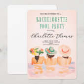 Laatste feest voor de ring Bachelorette Bash Kaart (Voorkant / Achterkant)