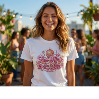 Laatste feest voor de ring | Retro Disco Jonggezel T-shirt