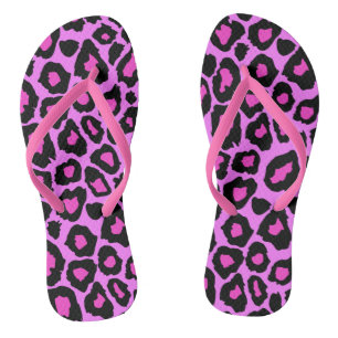 Laatste feest voor de ring viering luipaard teenslippers