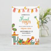 Laatste Fiesta Bachelorette Weekend & Routebeschri Kaart (Staand voorkant)