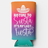 Laatste Fiesta bruid vrijgezellenfeest Keepsake (Voorkant)