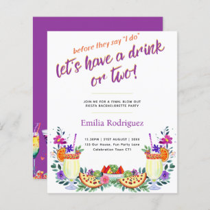 Laatste Fiesta Cocktails Tacos Bachelorette