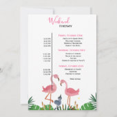 Laatste Flamengo Bachelorette & weekendroute Kaart (Achterkant)