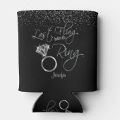 Laatste Fling voor Bling - Zilver Blikjeskoeler (Achterkant)