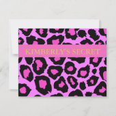 Laatste Fling voor de Ring Bachelorette Party Kaar Kaart (Voorkant)