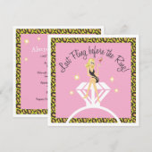 Laatste Fling vóór de Uitnodiging van de Bachelore (Voorkant / Achterkant)