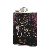 Laatste Fling voor Ring - Roos Gold Heupfles (Links)