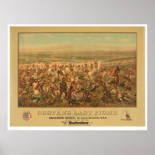 Laatste gevecht van Custer (2610A) Poster (Voorkant)