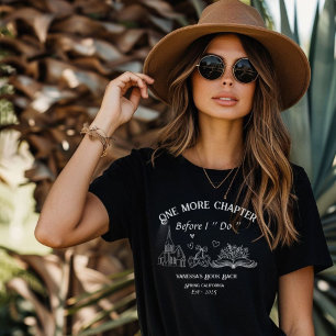 Laatste hoofdstuk voor de Chapel Book Bachelorette T-shirt