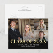 Laatste jaar dubbele bekendmaking Afstuderen Briefkaart (Voorkant / Achterkant)