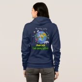 Laatste kans op Paint Hoodie (Achterkant volledig)