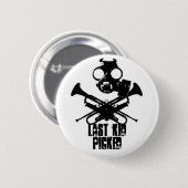 Laatste Kind Picked Gas Mask Roger Button (Voorkant /achterkant)