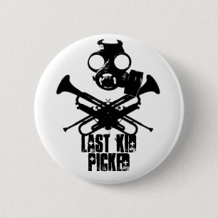 Laatste Kind Picked Gas Mask Roger Button