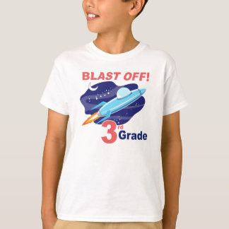 Laatste korting van 3e klasse t-shirt