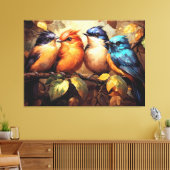 Laatste kunst Collectie #11 Canvas Afdruk (Insitu (Woonkamer))