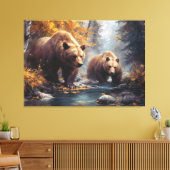 Laatste kunst Collectie #5 Canvas Afdruk (Insitu (Woonkamer))