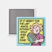 Laatste minuut magneet (Voorkant / Achterkant)