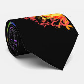 Laatste minuut regenboogbruiloft stropdas (Opgerold)