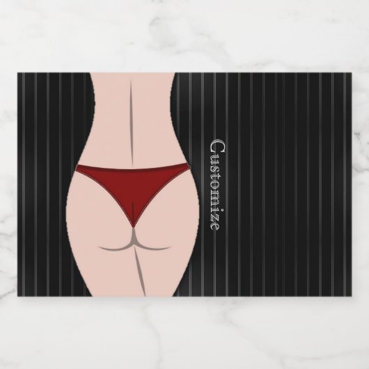 Laatste nacht vrijheidsvrijheidspartij likeurfles etiket (Enkel label)