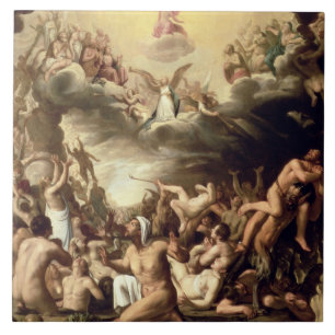 Laatste oordeel tegeltje