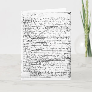 Laatste pagina van 'La Recherche du Temps Perdu' Kaart