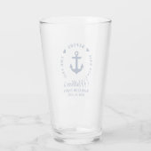 Laatste redding voor de Veil Nautical Bachelor Par Glas (Achterkant)