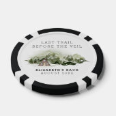 Laatste Reis Voor Het Bruidsmeisje Weekend Poker Chips (Enkel)