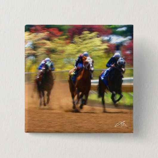 Laatste Rek (Button) Vierkante Button 5,1 Cm (Voorkant)