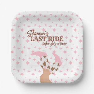 Laatste Rit Bachelorette Feest Papieren Bordje