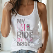 Laatste rit bruid Bachelorette Tanktop
