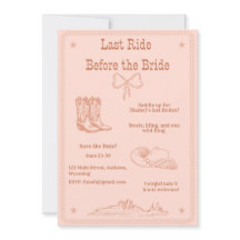 Laatste rit voor de bruid Western Bachelorette