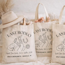 Laatste Rodeo Bachelorette Tote Tas | Westerse Bac