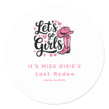 Laatste Rodeo Bachelorette Week-feest
