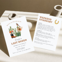 Laatste Rodeo Bachelorette-weekend 