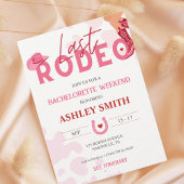 Laatste Rodeo Bachelorette Weekend Let's go Meisje Kaart