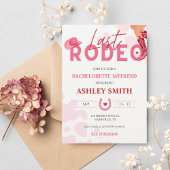 Laatste Rodeo Bachelorette Weekend Let's go Meisje Kaart