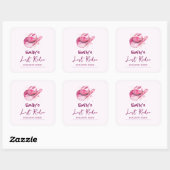 Laatste Rodeo Bachelorette-weekend | Roze sticker (Vel)
